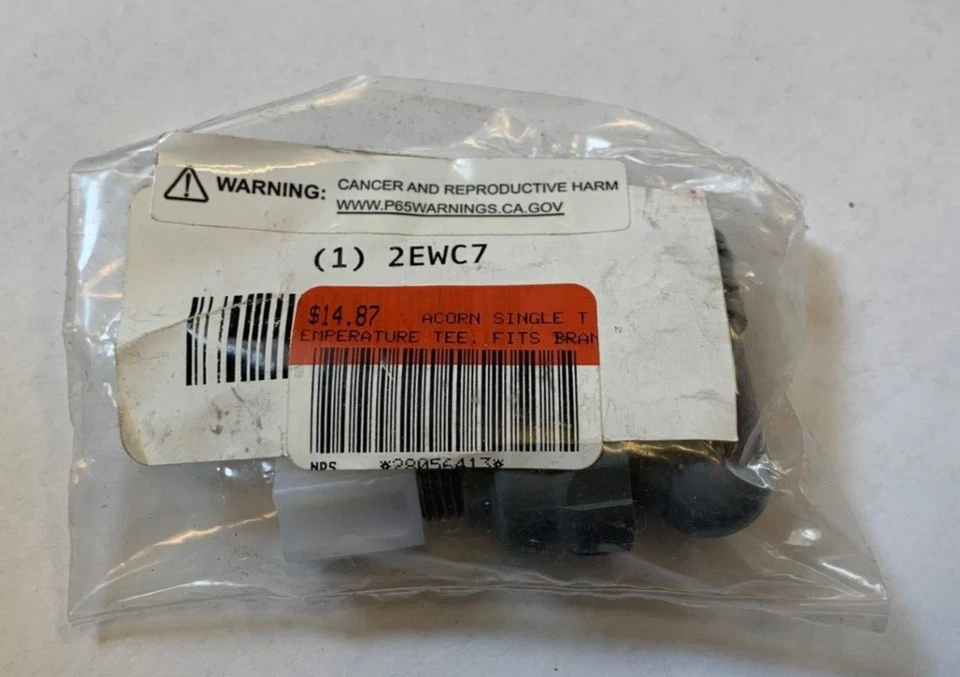 ACORN 2570-045-001 Single Temperature Tee Acorn