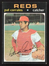Pat Corrales 1971 Topps #293 Cincinnati Reds VG-EX b {0610