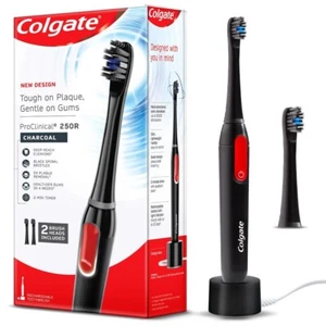 Colgate Proclinical 250R Charcoal Rechargeable Sonic Toothbrush For Adults - Picture 1 of 14