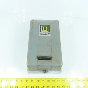 Square D Class 8536 Größe 0 3PH Motor Starter Schütz 5HP 120V Spule W / Overload - Bild 1 von 8