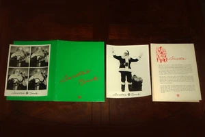 Ultra Rare SANTA CLAUS MERRY CHRISTMAS 1978 WARNER BROTHERS RECORDS PRESS KIT - Bild 1 von 13