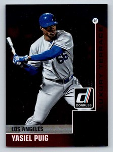 2015 Donruss Preferred Red #32 Yasiel Puig 199
