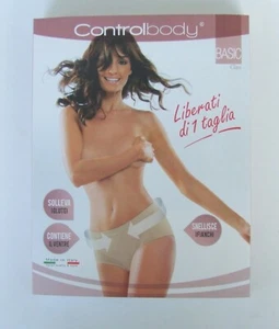 Controlbody taglia 16-18 mutandine italiane medio controllo gambe alte naturale/pelle - Foto 1 di 6