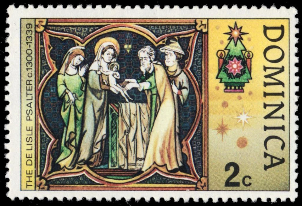 DOMINICA 543 (SG585) - Christmas Natovty "The de L'Isle Psalter" (pb93464) - Image 1 of 1