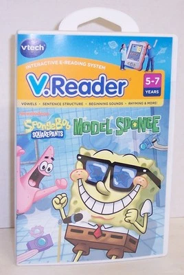 NEW! V.Reader "Sponge Bob Square Pants Model Sponge" Ages 5-7 (80-281400) {2879} - Image 1 of 2