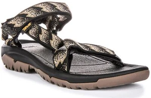 Teva Strappy Hurricane XLT2 Quick Dry Hiking Mens Sandal Black Olive US 8 - 13 - Picture 1 of 6