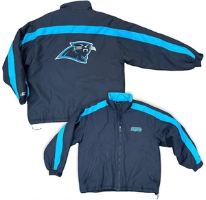Logo Athletic GameDay NFL Jacket Carolina Panthers Full Zip Large Winter Coat - Picture 1 of 4