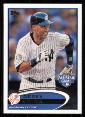 2012 Topps Update Series #US119 Derek Jeter New York Yankees All-Star Game (HOF) - Image 1 of 2