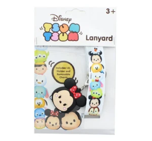 DISNEY® TSUM TSUM LANYARD KEYCHAIN SET ID  #disneytsumtsum #tsumtsum #disney - Picture 1 of 3