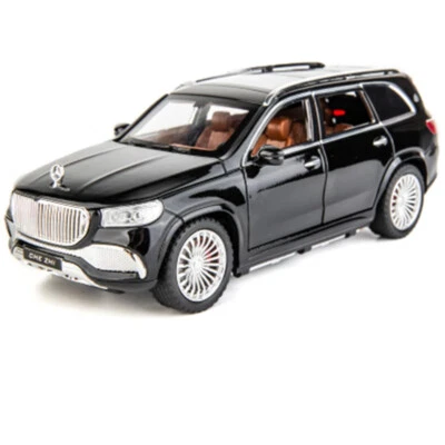 1:24 MAYBACH GLS GLS600 ALLOY LUXY CAR MODEL SIMULATION DIECASTS METAL TOY - Image 1 of 4