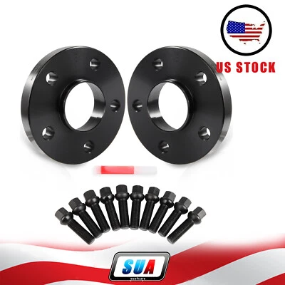 2X 20mm 5x112 Wheel Spacers 14x1.5 For Mercedes-Benz C-Class W204 C220 C250 C350 Foto 1 de 4