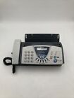 Brother FAX-575 Personal Plain Paper Fax Machine w Phone & Copier Tested Works