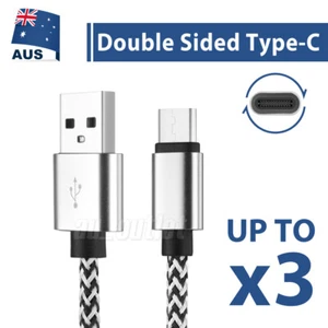 USB Type-C USB-C Fast Charging Data Cable For Samsung A12 A22 A32 A52 A53 5G - Picture 1 of 9