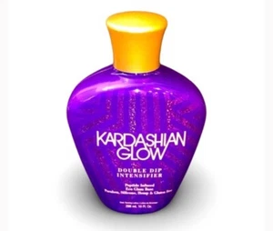 Kardashian Glow Double Dip Intensifier Tanning Lotion rare HTF *read* 1/2 Full - Picture 1 of 8