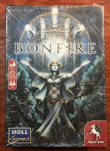 Bonfire Board Game Pegasus Spiele Hall Stefan Feld - NEW SEALED - Cover Damaged - Picture 1 of 11
