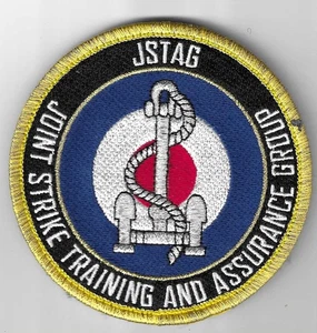 RAF PATCH  JSTAG  CARRIER GROUP F-35 LIGHTNING ROYAL AIR FORCE SQUADRON PATCH - Picture 1 of 1