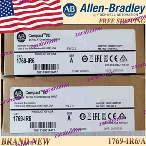 New Sealed AB 1769-IR6/A CompactLogix 6 Pt RTD Module 1769 IR6 serA US Free Ship - Picture 1 of 7