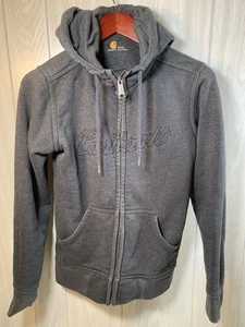 CARHARTT  Hoodie Sweatshirt Youth Boys S 4/6 full zip embroidered logo - Bild 1 von 10