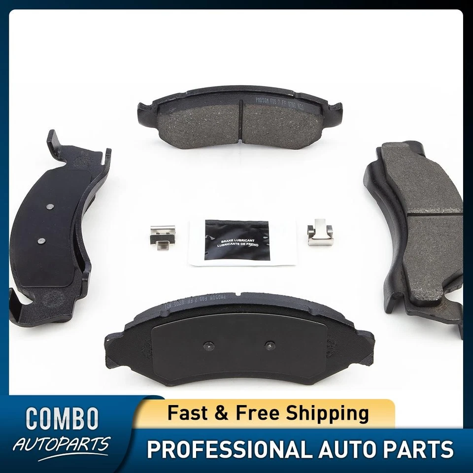 Pastillas de freno delanteras con kit de herrajes para AMC Ambassador AMC Gremlin AMC Hornet Foto 1 de 1