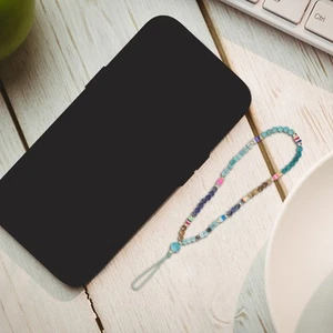 Handy Kette Telefon Dekoratives Seil Perlenbesetztes Telefonband - Afbeelding 1 van 12