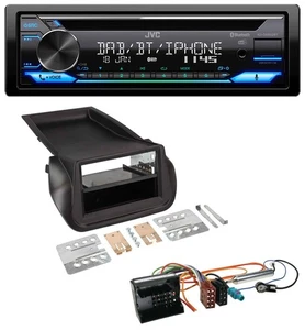 JVC Bluetooth MP3 USB DAB CD Autoradio für Citroen Nemo Peugeot Bipper ab 2008 - Bild 1 von 8
