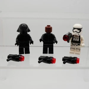 LEGO Star Wars Minifigures First Order Officer Trooper Blasters Set Authentic - Picture 1 of 5