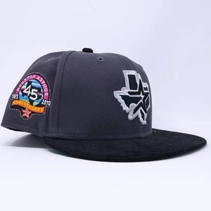 NWT Gray Houston Astros 45th Anniversary 59fifty New Era Fitted Hat Cap - Picture 1 of 8