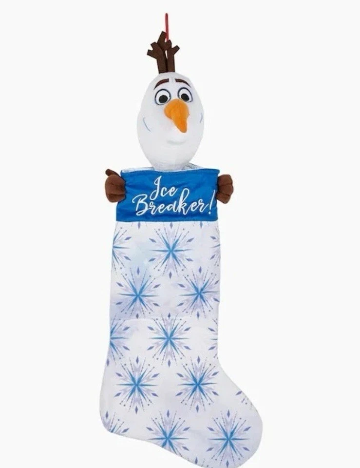 Medias Disney Big Head 3D 21" OLAF Frozen Feliz Navidad #2127448 Foto 1 de 4