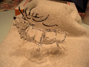 Swarpvski Kristall - Neu - Tag mit Silbergeweih - Bild 1 von 1