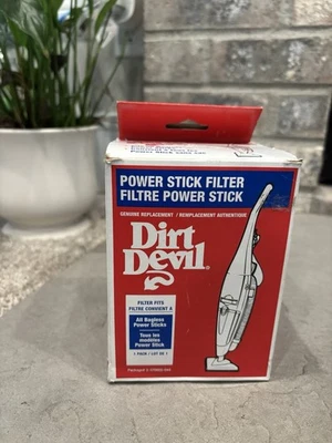 Filtro de aspiradora Dirt Devil genuino sin bolsa Power Stick 3-370605-044 OEM NUEVO - NUEVO Foto 1 de 4