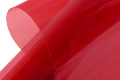 Kavan Bügelfolie Transparent Rot 2 Meterrolle - Bild 1 von 2