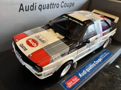 1/18 Sunstar Audi Quattro Coupe 1981 RAC Rally Mikkola #5 Model 4181 New in Box  - Image 1 of 4