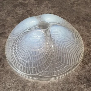 Rene Lalique 1924 Opalescent Crystal Glass Coquilles Shell Bowl Vtg France 20thC - Picture 1 of 9