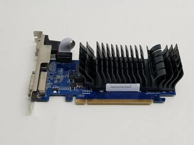 Lot of 2 Asus Nvidia GeForce 210 1 GB DDR3 PCI Express x16 Desktop Video Card - Image 1 of 3