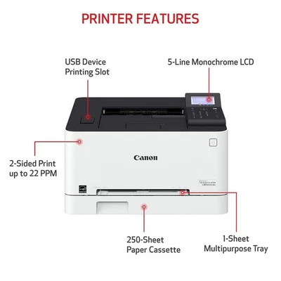 Canon. imageCLASS LBP632Cdw Desktop Wireless Laser Printer Color - Image 1 of 4