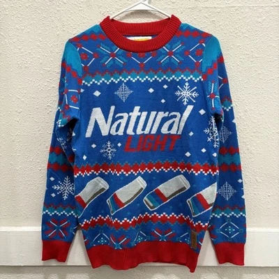 Suéter Tipsy Elves Para Hombre Natural Ligero Feo Navidad Talla Pequeña Foto 1 de 4