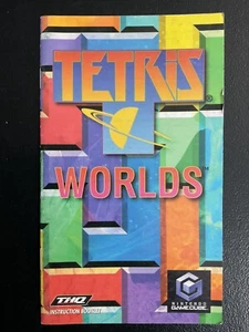 Tetris Worlds Nintendo Gamecube Instruction Manual Only - Picture 1 of 2