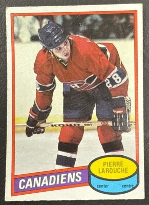 1980-81 O-Pee-Chee OPC Hockey - #151 Pierre Larouche - Montreal Canadiens - Image 1 of 2
