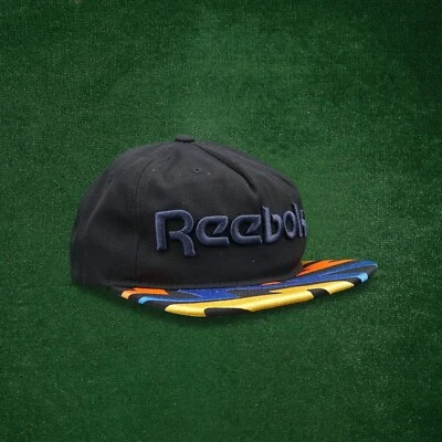 Reebok Kamikaze II "OKC Thunder" (Negro/Dorado) OG Zapatilla Gancho Snapback Sombrero Foto 1 de 4