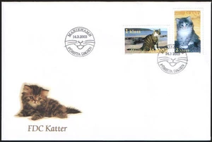 Aland FDC 2003 Pets Cat Kitten (2) Mint - Picture 1 of 1