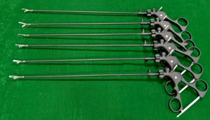 6pc Laparoscopic Monopolar Grasper 5mmx330mm Reusable Best Quality Instruments - Picture 1 of 12