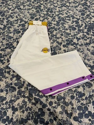 Pantalones a Presión Nike X Ambush LA Lakers Colección NBA Para Mujer Blanco Dorado Medianos Nuevos sin Etiquetas Foto 1 de 4