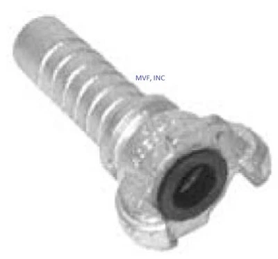 1" Hose End Universal Crowfoot Coupling Chicago Fitting Plated Iron SFH100