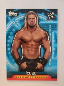 2006 Topps WWE Insider Restricted Access - #5 EDGE - Picture 1 of 2