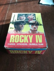 (1) 1985 Topps (Rocky 4) Empty Box Only (EX) - Picture 1 of 6
