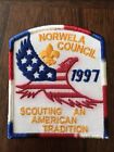 Norwela Council 1997 Scouting an amerikanischer Tradition Pfadfinder Aufnäher