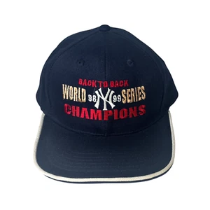 Gorra de Colección NEW YORK YANKEES Espalda 98-99 Serie Mundial Campeones Sombrero - Imagen 1 de 6