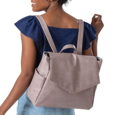Mochila para mujer Thirty-One Stone Distressed Pebble On Point Foto 1 de 4