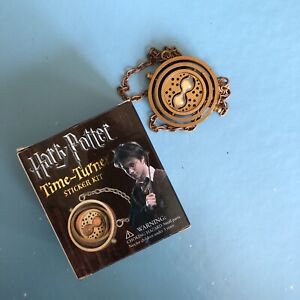 Miniature Editions Harry Potter Time Turner Necklace and Sticker Kit