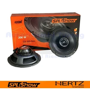 Pair of Speakers 2 Ways Hertz Spl Show SX 165 Neo Coaxial 200W 165MM - Picture 1 of 8